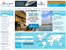 Tablet Screenshot of cruisebay.com
